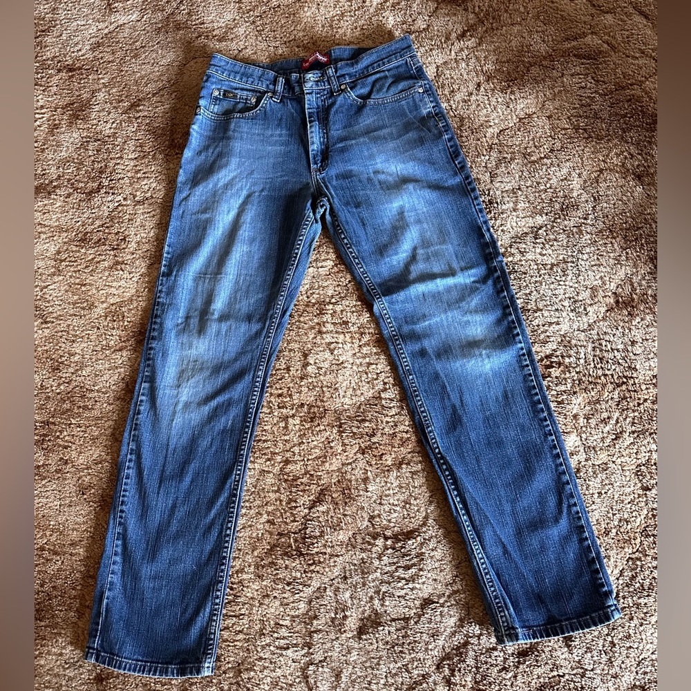 Men's Classic Blue Premium Lee Denim Jeans 32 x 32